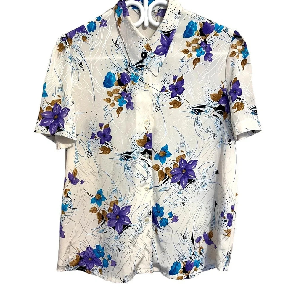 Cheung  floral blouse